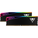 Patriot DIMM 64 GB DDR5-6000 (2x 32 GB) Dual-Kit, Arbeitsspeicher schwarz, VEUR564G6028K, Viper Elite 5 Ultra RGB, INTEL XMP, AMD EXPO