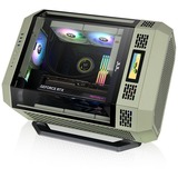 Thermaltake Chassis-Ständer-Kit für The Tower 600 Light Year Green schwarz/hellgrün, zum horizontalen Aufstellen
