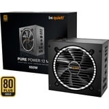 be quiet! Pure Power 12M 650W, PC-Netzteil schwarz, 1x 12-Pin High Power GPU, 2x PCIe, Kabel-Management, 650 Watt