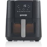 gorenje Heißluftfritteuse AF1350DWB schwarz, 1.350 Watt, Korb 5,4 Liter, mit Sichtfenster