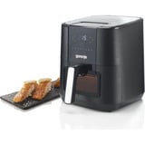 gorenje Heißluftfritteuse AF1350DWB schwarz, 1.350 Watt, Korb 5,4 Liter, mit Sichtfenster