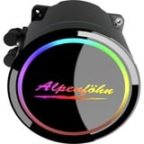 Alpenföhn Gletscherwasser 360 High Speed AiO RGB 360mm, Wasserkühlung schwarz