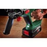 Bosch Heimwerken & Garten Akku-Bohrhammer UniversalHammer 18V grün/schwarz, Li-Ionen Akku 4,0Ah, Koffer, POWER FOR ALL ALLIANCE