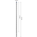 Bosch Professional EXPERT Hammerbohrer SDS-plus-7X, Ø 12mm Arbeitslänge 400mm