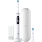 Braun Oral-B iO Series 8N, Elektrische Zahnbürste weiß, White Alabaster