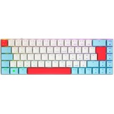 CHERRY MX-LP 2.1 Compact Wireless, Gaming-Tastatur weiß/mehrfarbig, DE-Layout, Cherry MX Low Profile RGB Speed