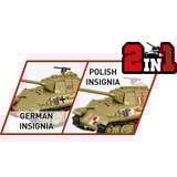 COBI Panzer V Panther Ausf. G "Pudel", Konstruktionsspielzeug Maßstab 1:28