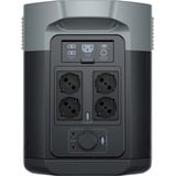 EcoFlow DELTA 2 Max, tragbare Powerstation schwarz, 2.048 Wh, X-boost 3.100W, LFP-Akku