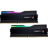 G.Skill DIMM 32 GB DDR5-6000 (2x 16 GB) Dual-Kit, Arbeitsspeicher schwarz, F5-6000J3636F16GX2-TZ5RK, Trident Z5 RGB, INTEL XMP