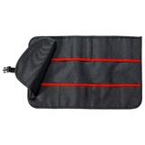 KNIPEX Werkzeug-Rolltasche 00 19 41 LE schwarz/rot, leer