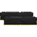 Kingston FURY DIMM 32 GB DDR5-5600 (2x 16 GB) Dual-Kit, Arbeitsspeicher schwarz, KF556C36BBEK2-32, Fury Beast    , INTEL XMP, AMD EXPO