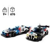 LEGO 76922 Speed Champions BMW M4 GT3 & BMW M Hybrid V8 Rennwagen, Konstruktionsspielzeug 