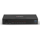 Lindy 4 Port HDMI 4K Splitter, HDMI Splitter schwarz