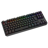 SPC Gear GK630K Tournament Kailh Blue RGB, Gaming-Tastatur schwarz, DE-Layout, Kailh Blue