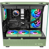 Thermaltake CT140 Reverse ARGB Sync PC Cooling Fan Matcha Green, Gehäuselüfter hellgrün, 2er Pack, Reverse, 140 mm