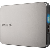 Toshiba Canvio Flex 2TB, Externe Festplatte hellsilber, USB-C / USB-A