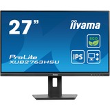 iiyama ProLite XUB2763HSU-B1, LED-Monitor 69 cm (27 Zoll), schwarz (matt), FullHD, IPS, AMD Free-Sync, 100Hz Panel