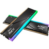 ADATA DIMM 48 GB DDR5-6000 (2x 24 GB) Dual-Kit, Arbeitsspeicher schwarz, AX5U6000C3024G-DTLABRBK, Lancer Blade RGB, INTEL XMP, AMD EXPO