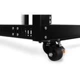 Alphacool ES 19" Open Frame Serverrack , Rack, Server-Gehäuse schwarz, 12 Höheneinheiten