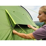 Coleman Tunnelzelt Rocky Mountain 5 BlackOut grün/grau, Modell 2025