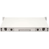 Digitus LWL-Spleißbox, bestückt, 6x LC-APC DX, OS2 grau