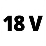 EINHELL Akku-Grasschere GC-CG 18/1 Li-Solo, 18Volt rot/schwarz, ohne Akku und Ladegerät