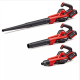 EINHELL Power X-Change Akku-Laubbläser GE-UB 18/250 Li E, 18Volt rot/schwarz, Li-Ionen Akku 4,0Ah