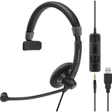 EPOS | Sennheiser SC 45 USB MS, Headset schwarz, USB