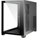 Inter-Tech C-501 Aspect , Tower-Gehäuse schwarz, Tempered Glass x 2