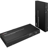Lindy 70m Cat.6 HDMI 4K60, Audio, IR & RS-232 HDBaseT Extender mit ARC, HDMI Verlängerung schwarz