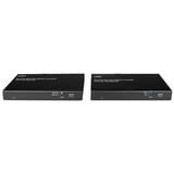 Lindy 70m Cat.6 HDMI 4K60, Audio, IR & RS-232 HDBaseT Extender mit ARC, HDMI Verlängerung schwarz