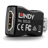 Lindy HDMI 4K60 EDID Emulator, Adapter schwarz