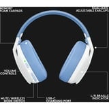 Logitech Gaming G435 LIGHTSPEED, Gaming-Headset weiß, USB-C, Bluetooth