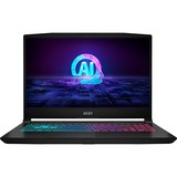 MSI Katana A15 AI B8VF-451, Gaming-Notebook schwarz, AMD Ryzen 7 8845HS, NVIDIA GeForce RTX 4060, 16 GB DDR5, 512 GB (512 GB SSD), Windows 11 Home 64-Bit