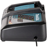 Makita Akku-Kombo-Kit DLX2533TJ, Akku-Bohrschrauber DDF489Z + Akku-Schlagschrauber DTW300Z, 18Volt blau/schwarz, 2x Li-Ionen Akku 5,0Ah, MAKPAC