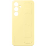 SAMSUNG Standing Grip Case, Handyhülle hellgelb, Samsung Galaxy S24 FE