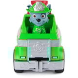 Spin Master Paw Patrol Fire Rescue - Rockys Tanklaster, Spielfahrzeug mit Greiferklaue und Behälter sowie Rocky Hundefigur