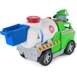 Spin Master Paw Patrol Fire Rescue - Rockys Tanklaster, Spielfahrzeug mit Greiferklaue und Behälter sowie Rocky Hundefigur