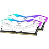 Team Group DIMM 64 GB DDR5-6000 (2x 32 GB) Dual-Kit, Arbeitsspeicher weiß, FF4D564G6000HC38ADC01, Delta RGB, INTEL XMP