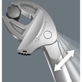 Wera 6006 Joker S / L - Selbstjustierender Doppelmaulschlüssel, Schraubenschlüssel silber, SW 10 - 19mm und 1/2" - 3/4"