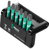 Wera Bit-Check 6 TX Impaktor 1, 1/4", 6-teilig, Bit-Satz diamantbeschichtet, extrem belastbar