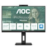 AOC 24P3CW, LED-Monitor 60.5 cm (23.8 Zoll), schwarz, FullHD, IPS, LS, Webcam, Mikrofon, 100Hz Panel