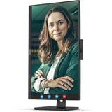 AOC 24P3CW, LED-Monitor 60.5 cm (23.8 Zoll), schwarz, FullHD, IPS, LS, Webcam, Mikrofon, 100Hz Panel