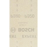 Bosch Expert M480 Netzstruktur-Schleifblatt 80 x 133mm, K320 10 Stück, für Schwingschleifer