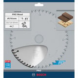 Bosch PRO Wood Kreissägeblatt, Ø 216mm, 60Z Bohrung 30mm, für Kapp- & Gehrungssägen