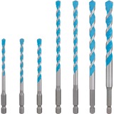 Bosch Professional EXPERT HEX-9 MultiConstruction Bohrer-Satz, 7-teilig Ø 5 / 5,5 / 6 / 7 / 8 / 10mm