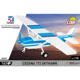 COBI Cessna 172 Skyhawk, Konstruktionsspielzeug weiß/blau