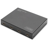 Digitus 4K HDMI Videowand-Prozessor, 2x2, HDMI Splitter schwarz, mit Fernbedienung