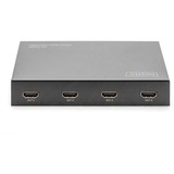 Digitus 4K HDMI Videowand-Prozessor, 2x2, HDMI Splitter schwarz, mit Fernbedienung