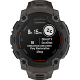 Garmin Instinct E, Smartwatch schwarz, 45 mm, Silikon-Armband